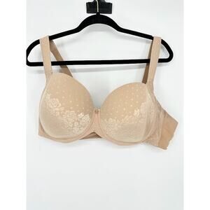 Soma Size 42DD Stunning Support No Show Minimizer Underwire Lace Detail Bra Pad